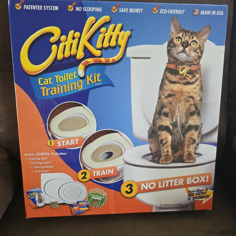 Cat Toilet Training Kit - White